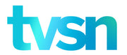 tvsn logo in blue gradient on a white background